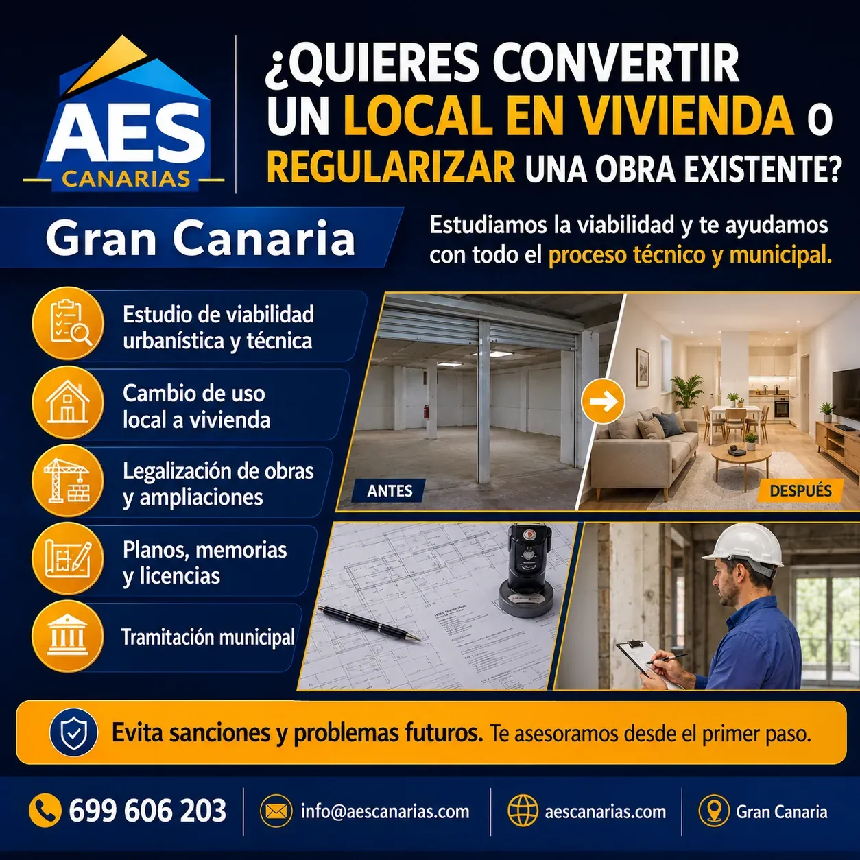 Legalización de obras ejecutadas