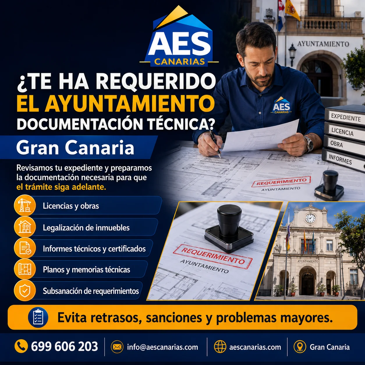 Subsanación de requerimientos municipales